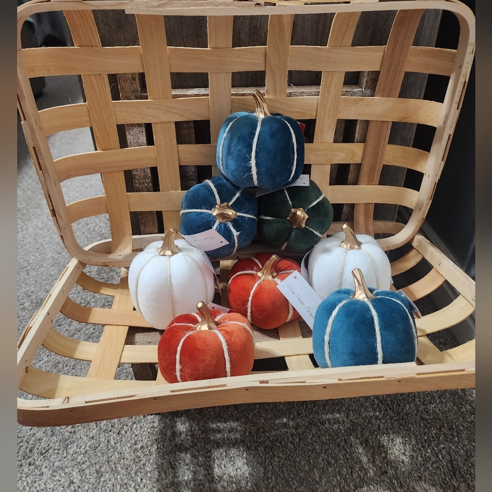 Tobacco Wood Woven Farmhouse Decorative Craft basket